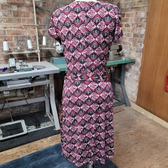 Funky print slinky dress Medium - Picture 6 of 7